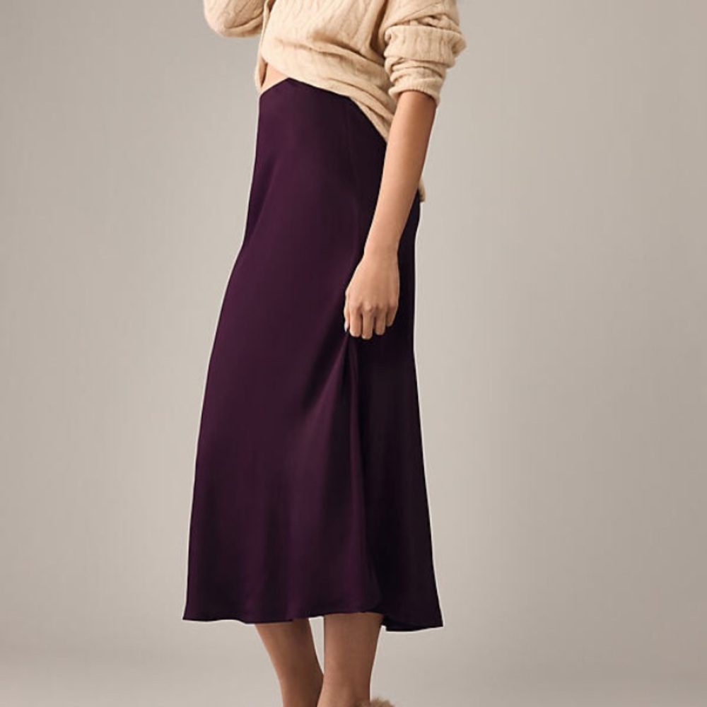 by Anthropologie The Tulsa Midi Slip Skirt